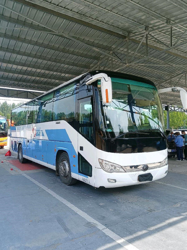 2015 Tahun 51 Kursi Pintu Ganda Zk6119 Bus Yutong Bekas Dengan Kursi Baru Jarak Tempuh 40000km