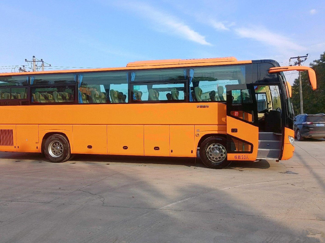 2016 Tahun 53 Kursi Pintu Ganda Zk6119 Bus Yutong Bekas Dengan AC Tanpa Kecelakaan