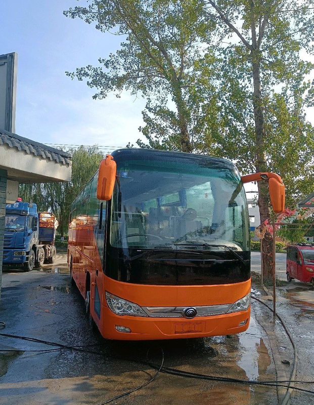 2016 Tahun 53 Kursi Pintu Ganda Zk6119 Bus Yutong Bekas Dengan AC Tanpa Kecelakaan