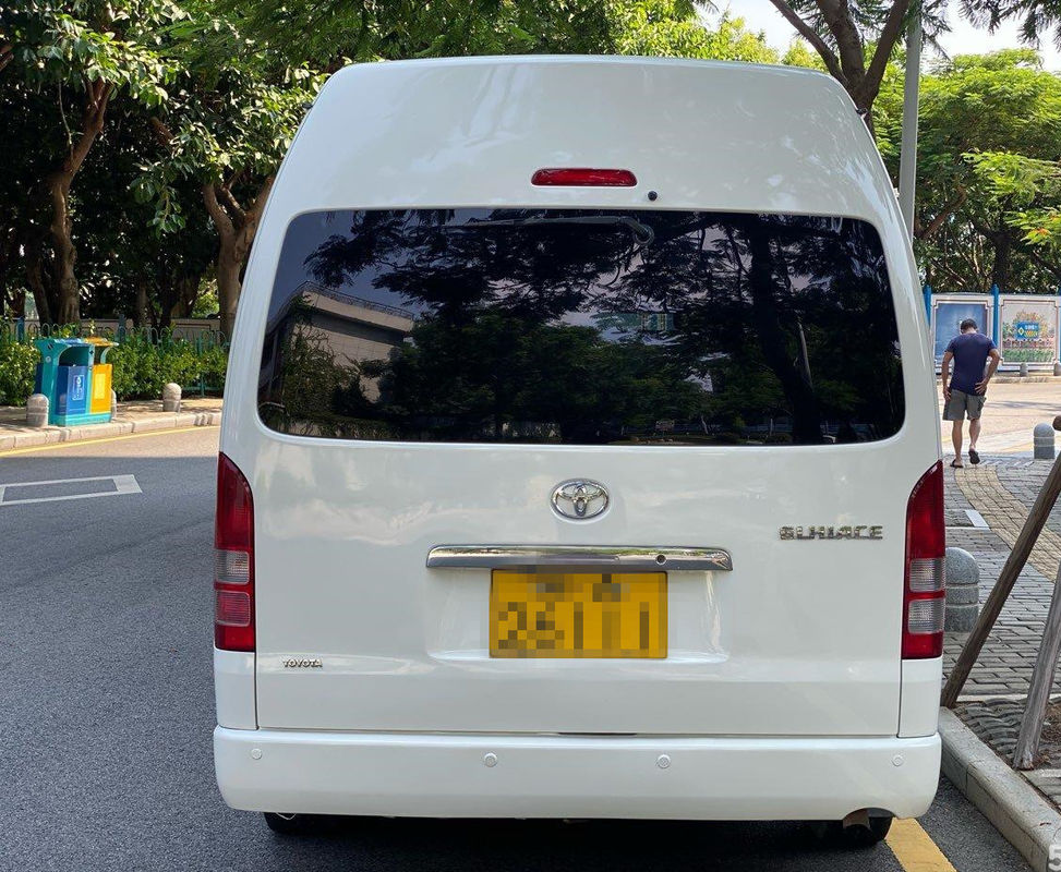 Atap Tinggi 2005 Tahun 13 Kursi Bensin Bekas Toyota Hiace Bekas Mini Bus Transmisi Otomatis