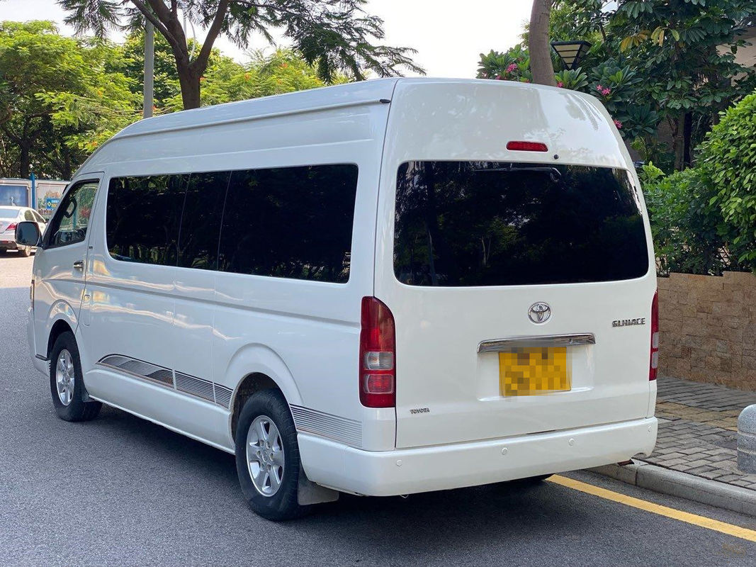 Atap Tinggi 2005 Tahun 13 Kursi Bensin Bekas Toyota Hiace Bekas Mini Bus Transmisi Otomatis