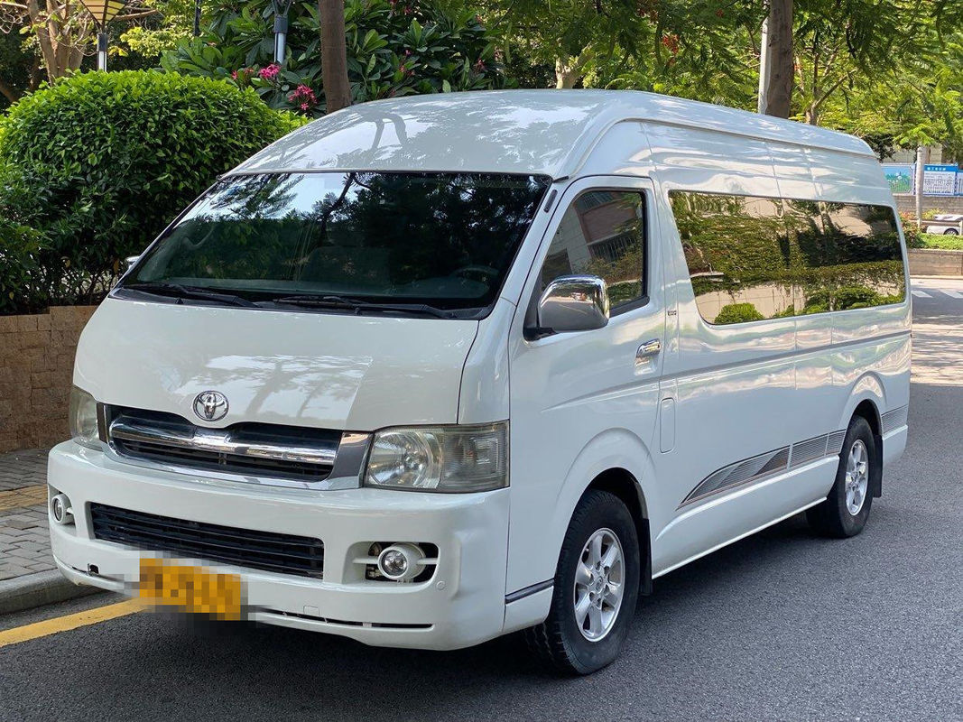 Atap Tinggi 2005 Tahun 13 Kursi Bensin Bekas Toyota Hiace Bekas Mini Bus Transmisi Otomatis