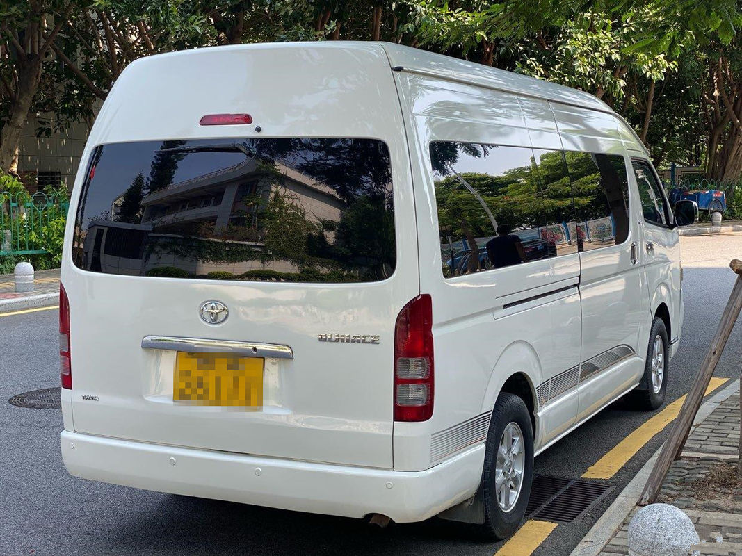 Atap Tinggi 2005 Tahun 13 Kursi Bensin Bekas Toyota Hiace Bekas Mini Bus Transmisi Otomatis