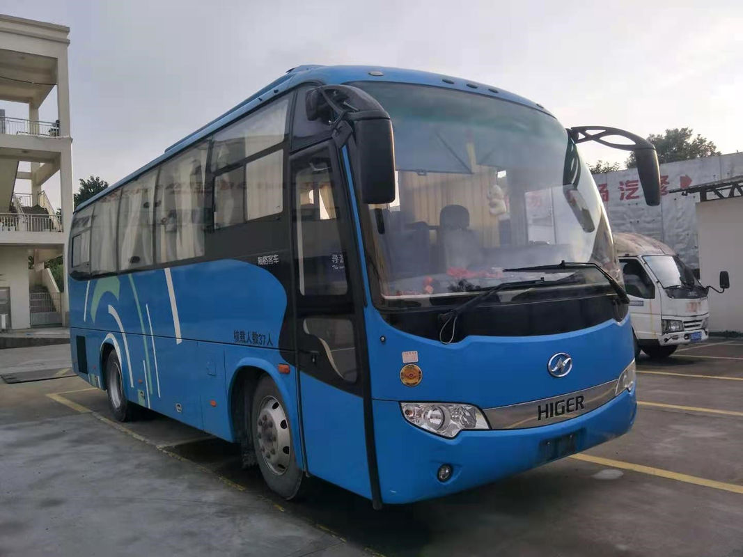 37 Kursi Tahun 2014 Digunakan Bus KLQ6896 Lebih Tinggi Digunakan Bus Pelatih LHD Kemudi Mesin Diesel Tidak Ada Kecelakaan