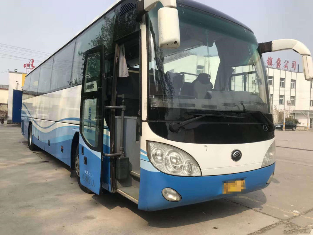 2011 Tahun 51 Kursi LHD Steering Digunakan YUTONG Bus ZK6120 Digunakan Coach Bus Mesin Diesel
