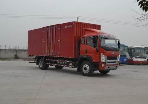Truk Kargo Howo Bekas 4X2 Kotak Van Truk Tugas Ringan Tahun 2016 LHR/RHD Kemudi Drive Tangan Kiri Kanan