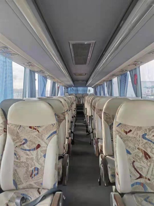 Yutong Merek ZK6127 55 Kursi Airbag Chassis LHD RHD Second Hand Bus