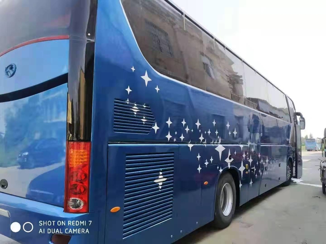 2014 Tahun 55 Kursi Digunakan Bus Kinglong XMQ6129 Bus Pelatih Bekas Dengan Mesin Diesel AC