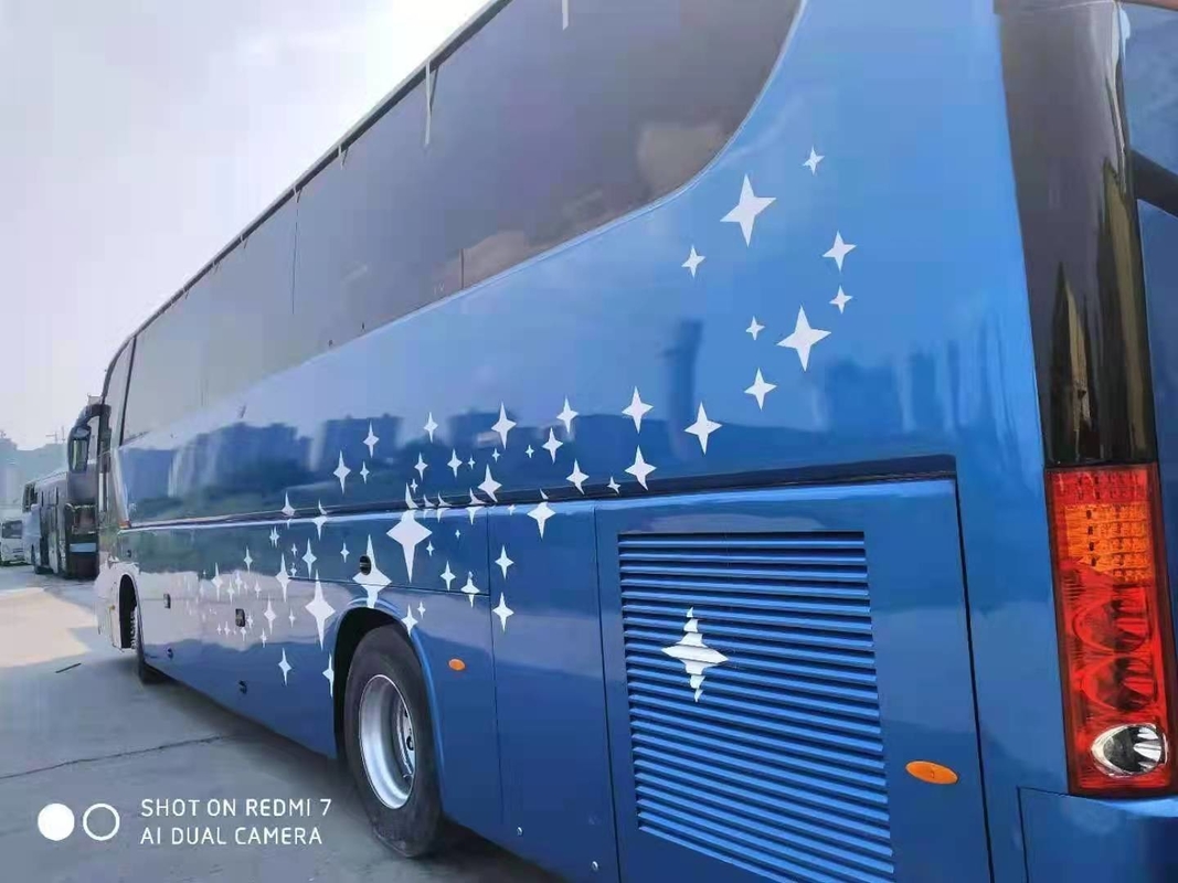 2014 Tahun 55 Kursi Digunakan Bus Kinglong XMQ6129 Bus Pelatih Bekas Dengan Mesin Diesel AC