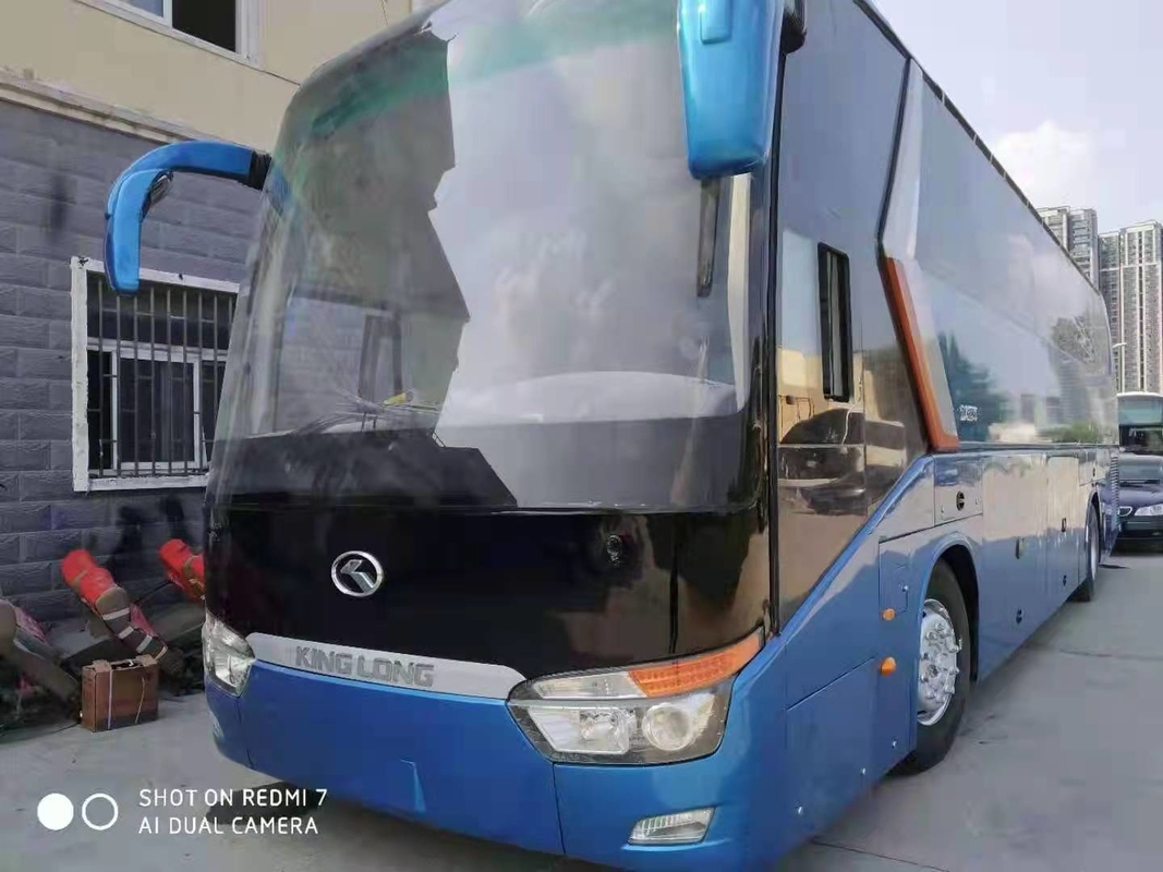 2014 Tahun 55 Kursi Digunakan Bus Kinglong XMQ6129 Bus Pelatih Bekas Dengan Mesin Diesel AC