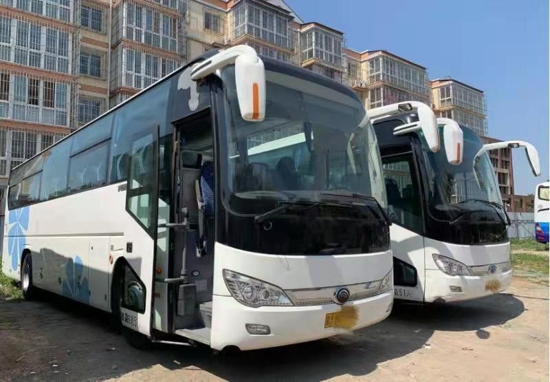 Tahun 2014 51 Kursi Zk6119 Bus Yutong Bekas Bus Pelatih Bekas Dengan Kursi Baru Jarak Tempuh 40000km