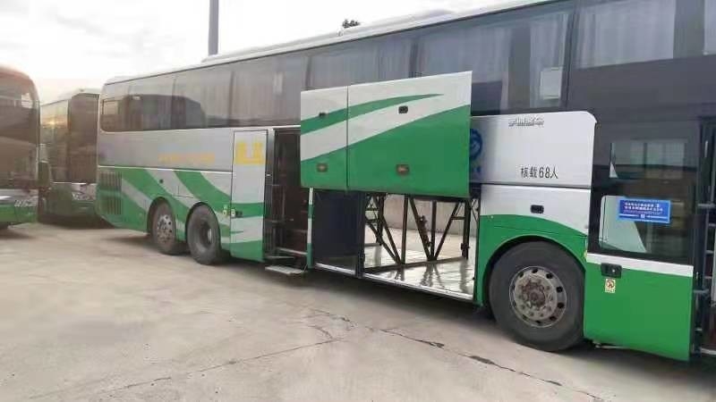 2017 Tahun 68 Kursi Bus Yutong Bekas Zk6146 Bus Pelatih Bekas 14m Bus Dalam Kondisi Baik