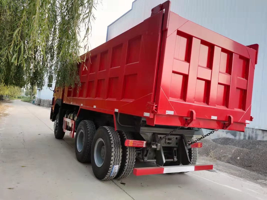 Mesin Truk Tipper Howo Dump Truck Bekas WD615.47 Truk Hino Bekas Euro II