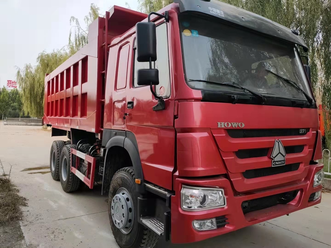 Mesin Truk Tipper Howo Dump Truck Bekas WD615.47 Truk Hino Bekas Euro II