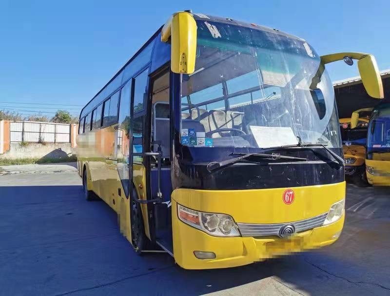 60 Kursi Tahun 2013 Bus Bekas Zk6110 Mesin Belakang Yutong Bekas Bus Commuter Perusahaan Pelatih