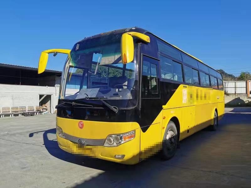 60 Kursi Tahun 2013 Bus Bekas Zk6110 Mesin Belakang Yutong Bekas Bus Commuter Perusahaan Pelatih