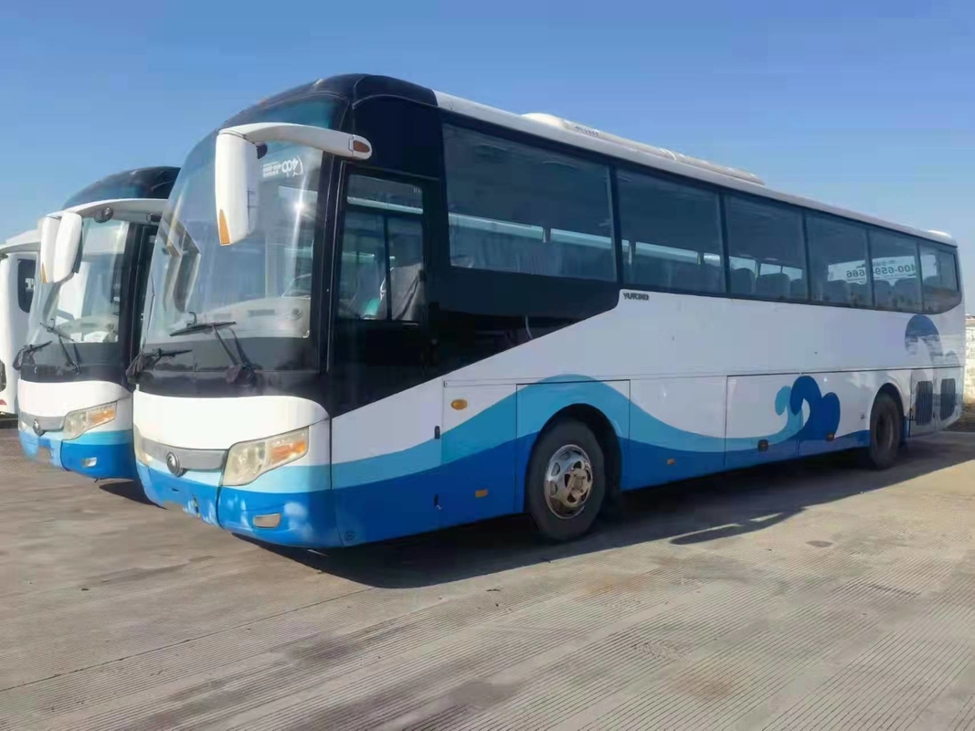 Tahun 2012 67 Kursi Bus Yutong Bekas ZK6127 Bus Bekas Bus Pelatih Mesin Diesel LHD Dalam Kondisi Baik
