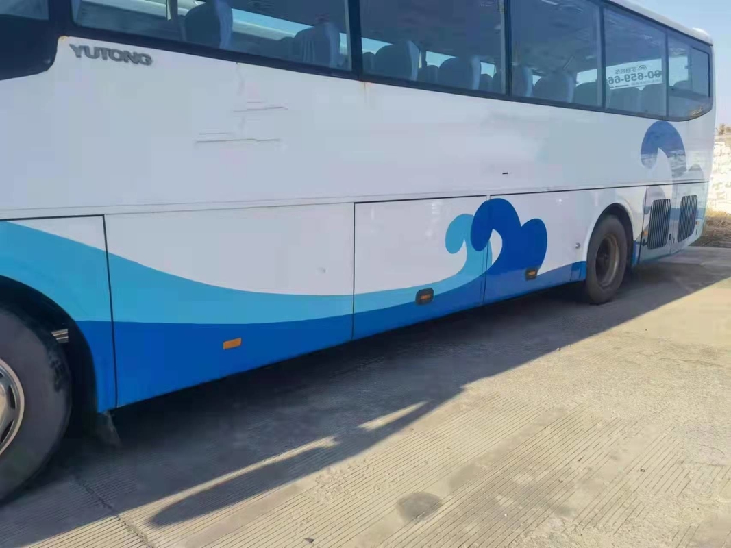 Tahun 2012 67 Kursi Bus Yutong Bekas ZK6127 Bus Bekas Bus Pelatih Mesin Diesel LHD Dalam Kondisi Baik
