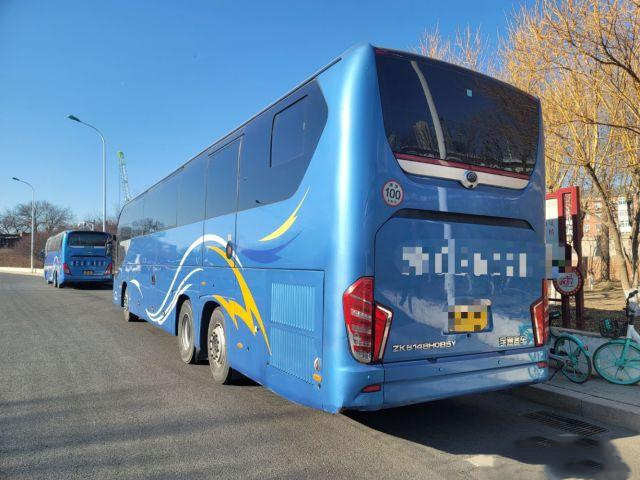 Bus Gandar Belakang Ganda Bekas Yutong Bus ZK6148 56 Kursi Tahun 2019 WP.10