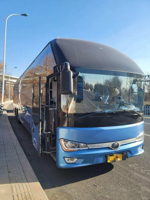 Bus Gandar Belakang Ganda Bekas Yutong Bus ZK6148 56 Kursi Tahun 2019 WP.10