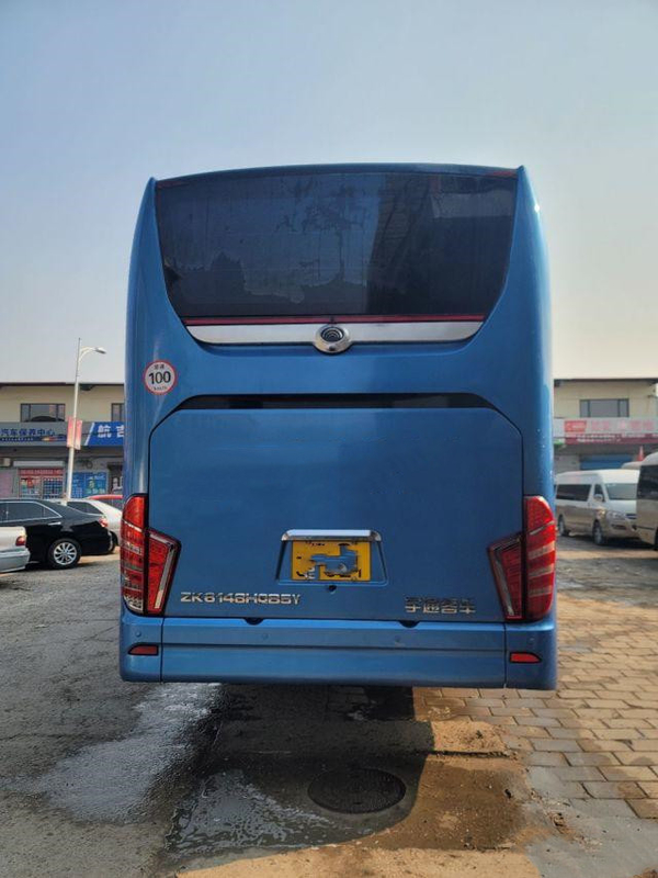 Bus Double Decker Zk6148 Youtong Bus Luxury Coach 56 Kursi Yutong Bus Airbag EURO V
