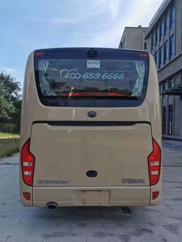 Bus Yutong Digunakan Bus Penumpang ZK6116 50 Kursi Bus Wisata Mesin Yuchai Pintu Ganda