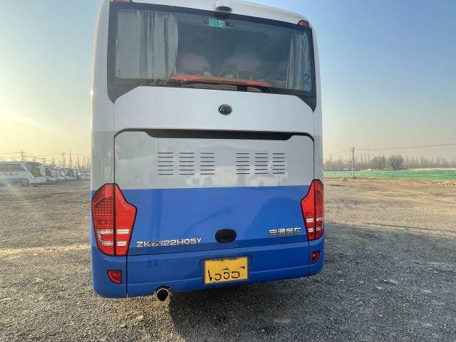 2 Axis Digunakan Penumpang Yutong Bus Luxury 33 Kursi Mesin Dua Pintu Airbag