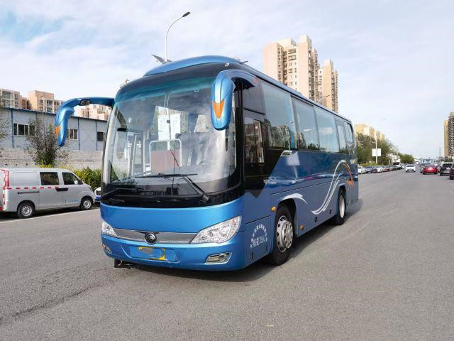 Bus Pelatih Kecil Bekas Bus Yutong Bekas 39 Kursi Sasis Airbag Mesin Yuchai