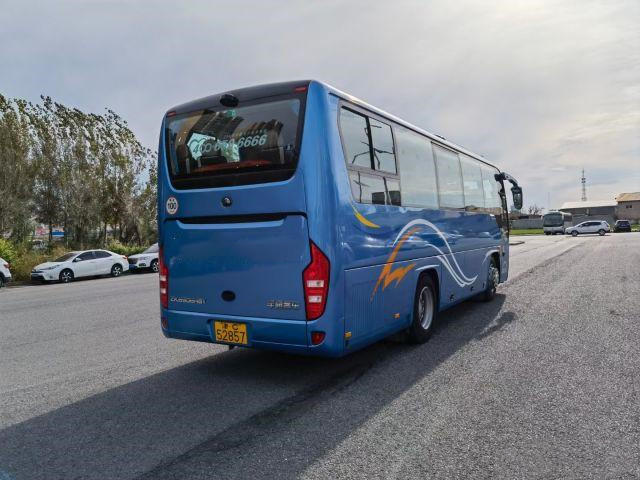 Bus Pelatih Kecil Bekas Bus Yutong Bekas 39 Kursi Sasis Airbag Mesin Yuchai
