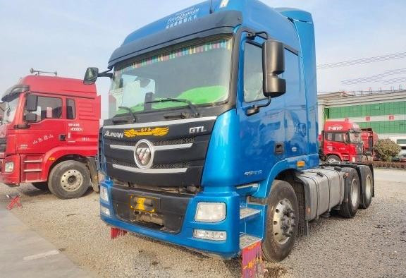 Ouman GRL 6 * 4 Truk Traktor Bekas 470HP Traktor Trailer Bekas Diesel