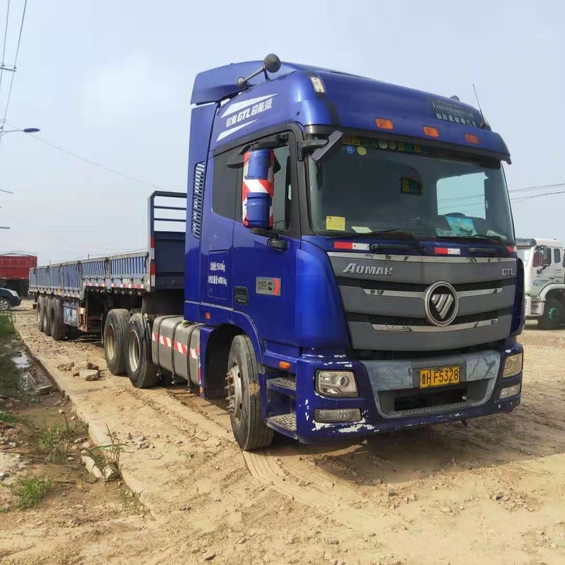ETX 430HP Bekas Dump Truck Bus Bekas 25 T Truk Kargo Tiga Gandar