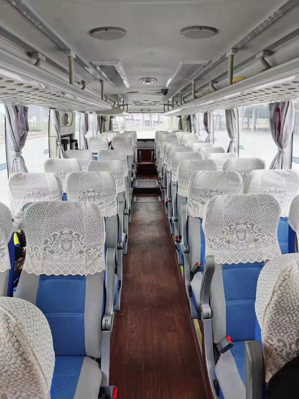 Yutong Digunakan Transportasi Kendaraan Putih Digunakan Diesel Jarak Jauh 50 Kursi Digunakan Bus Pelatih