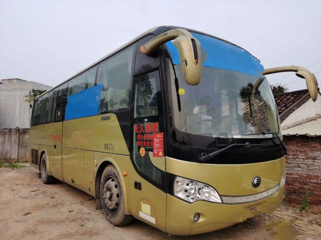 Bus Perkotaan Bekas Pariwisata Bus Wisata LHD Diesel Bekas 41 Kursi Bus Pelatih Yuchai EURO III