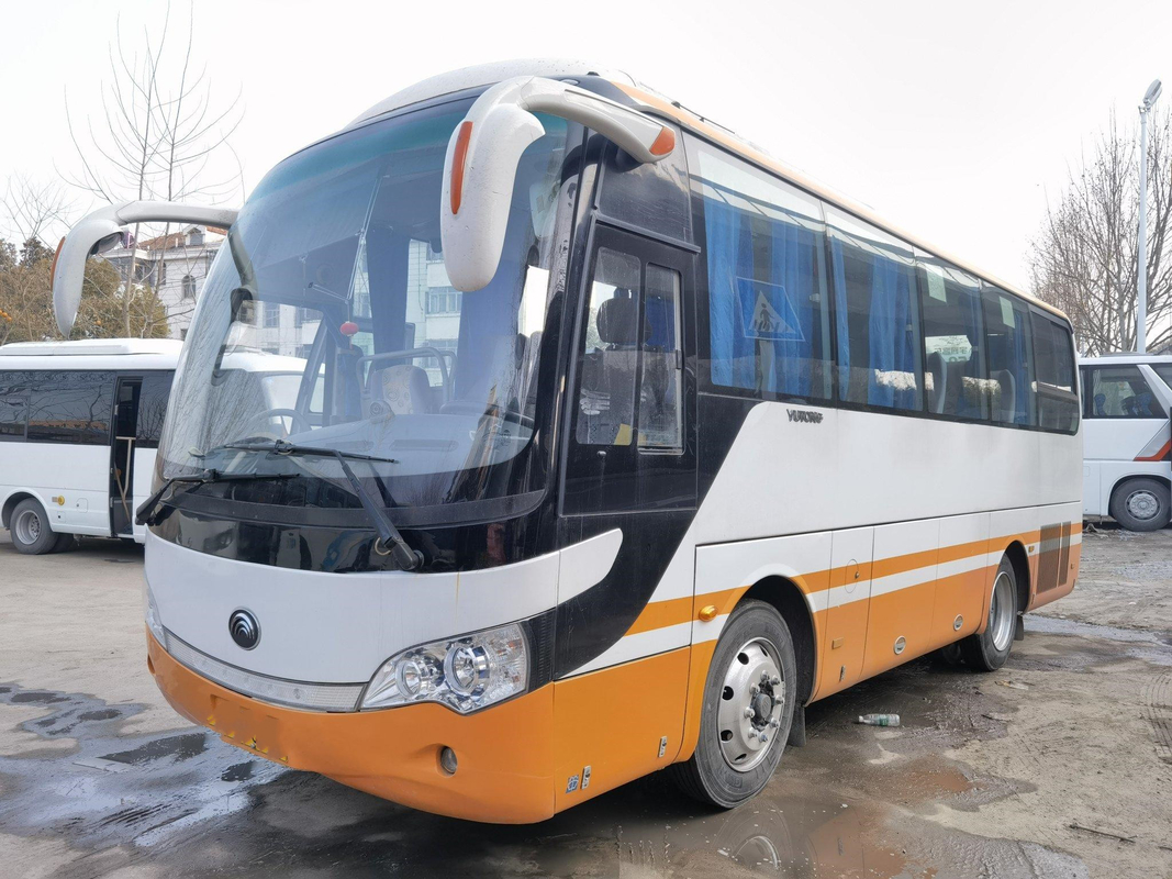 Bus Yutong Mewah Bekas Bekas Diesel Umum 24-35 Kursi Bus Kota LHD Bus Pelatih Bekas Tahun 2014