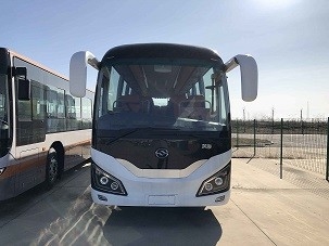 Bus Dan Pelatih Merek Huanghai 34 Seater Bus Vip Bus Seat Bus Penumpang Baru