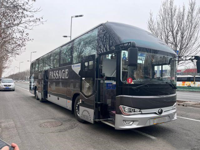 Bus Jarak Jauh Yutong Bekas Bus Pelatih Bekas ZK6148 Mesin Weichai Bekas Bus Diesel 400hp
