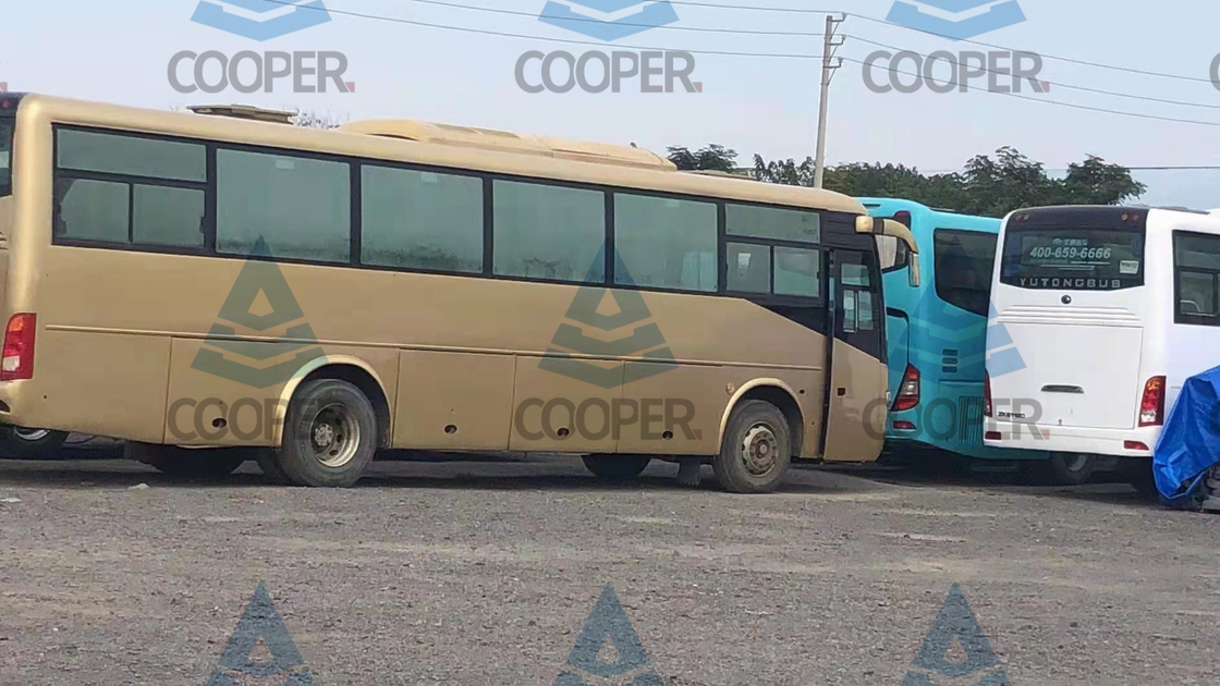 Angkutan Umum Yutong Bekas Bus Kota LHD Diesel Bekas Menggunakan Bus Mesin Depan 51 Kursi