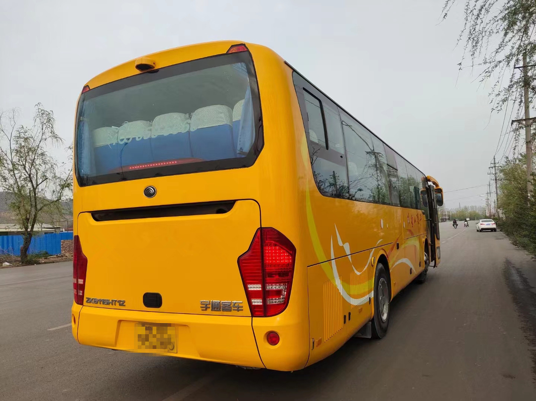 49 Kursi 2016 Tahun Bekas Yutong Bus ZK6115 Bus Pelatih Bekas Dijual Mesin Diesel Yuchai LHD Steering