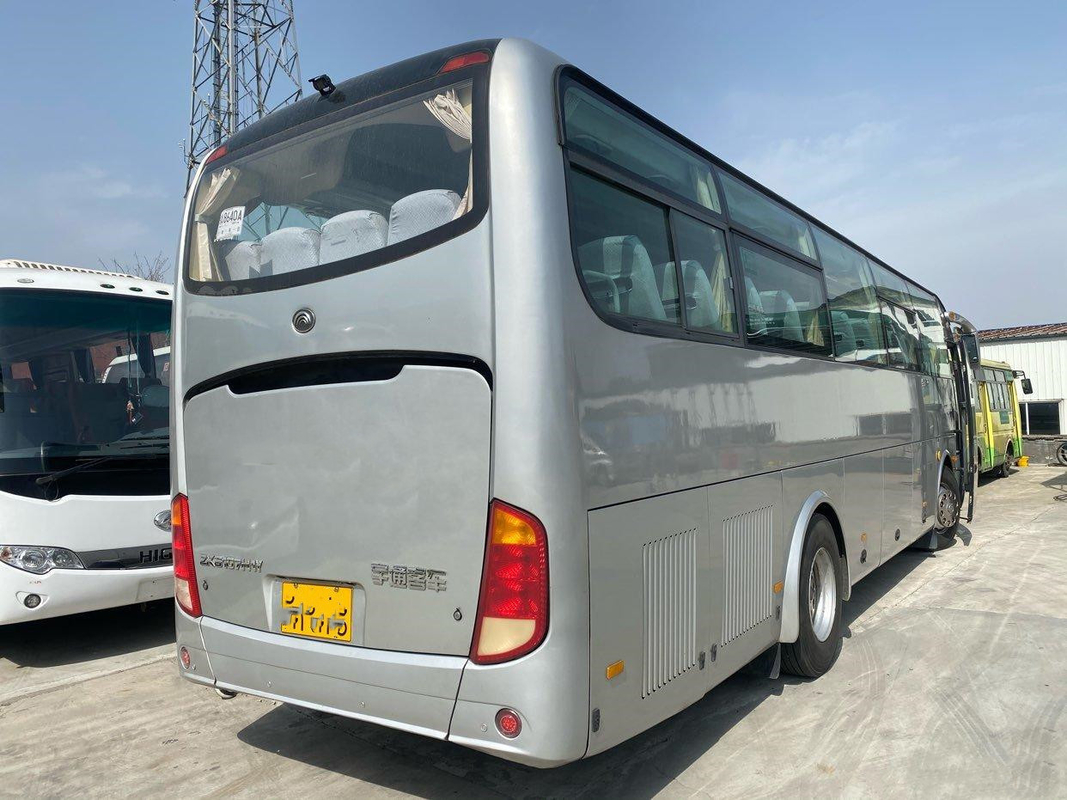 Bus Yutong ZK6107 Bus Penggerak Tangan Kanan 49 kursi Sasis Airbag Pelatih Penggerak Tangan Kedua