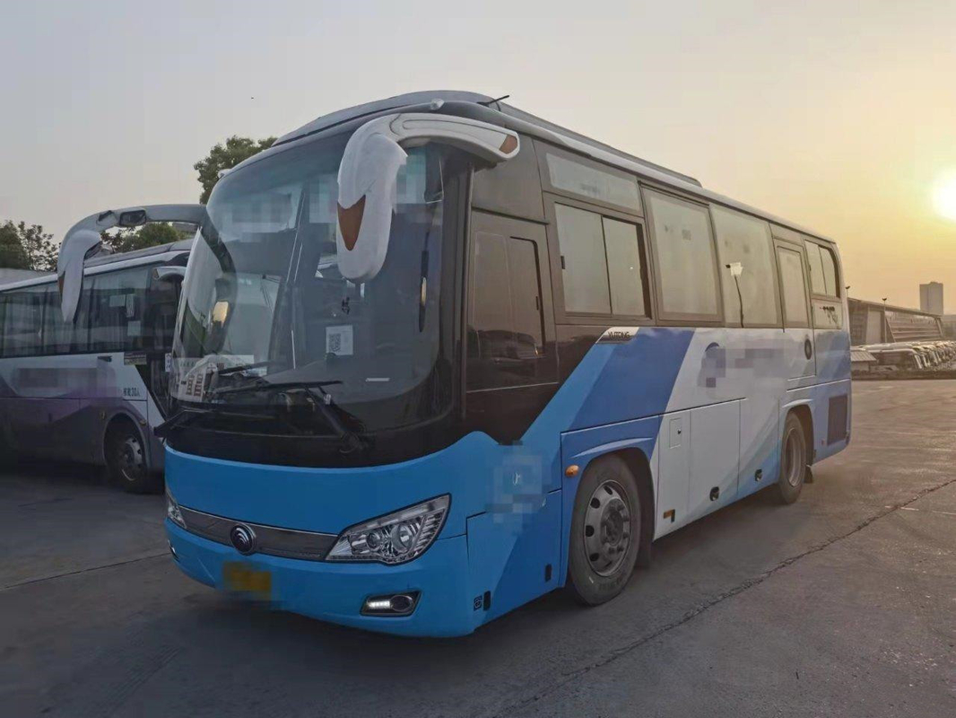 34 Bus Penumpang ZK6816 China Mini Bus Bus Dan Pelatih Sasis Airbag Mewah 147kw