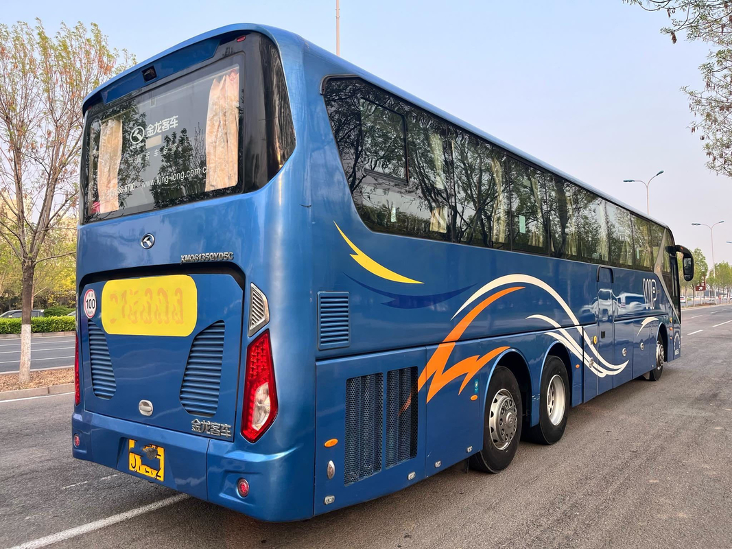 Bus Kinglong Baru XMQ6135 Bus Pelatih Bekas 56 Kursi LHD Mesin Depan Gandar Ganda