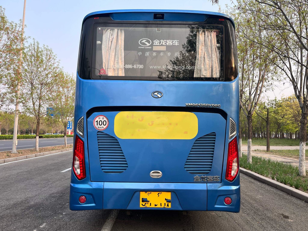 Bus Kinglong Baru XMQ6135 Bus Pelatih Bekas 56 Kursi LHD Mesin Depan Gandar Ganda