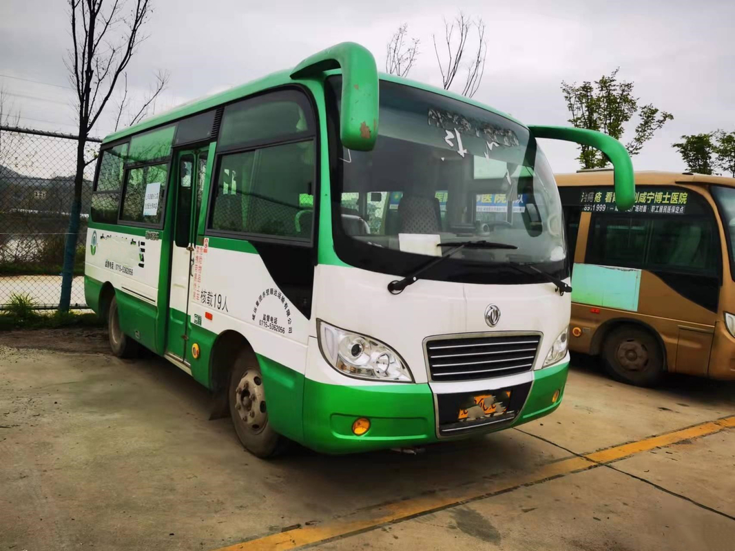 Dongfeng EQ6606 Merek Cina Digunakan Mini Bus 19 kursi 5.9m Panjang Euro V 2018