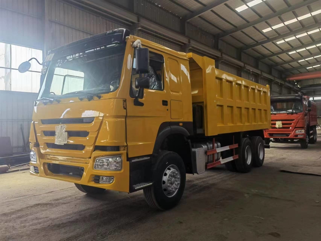 6*4 8*4 Kemudi Kiri Kanan Truk Tipper Bekas 371/375hp Dumper Penggerak Tangan Kedua