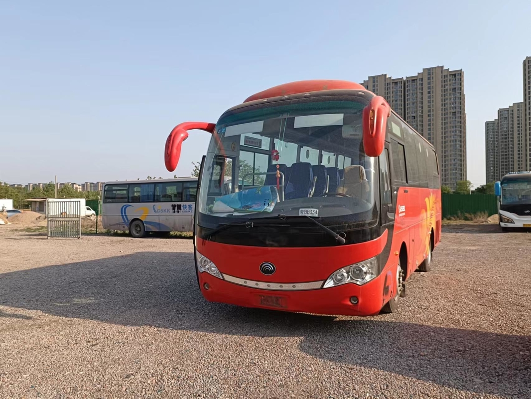 Tahun 2014 33 Kursi Digunakan Zk6808 Yutong Bus Mesin Diesel Coach Bus Dengan Kemudi LHD