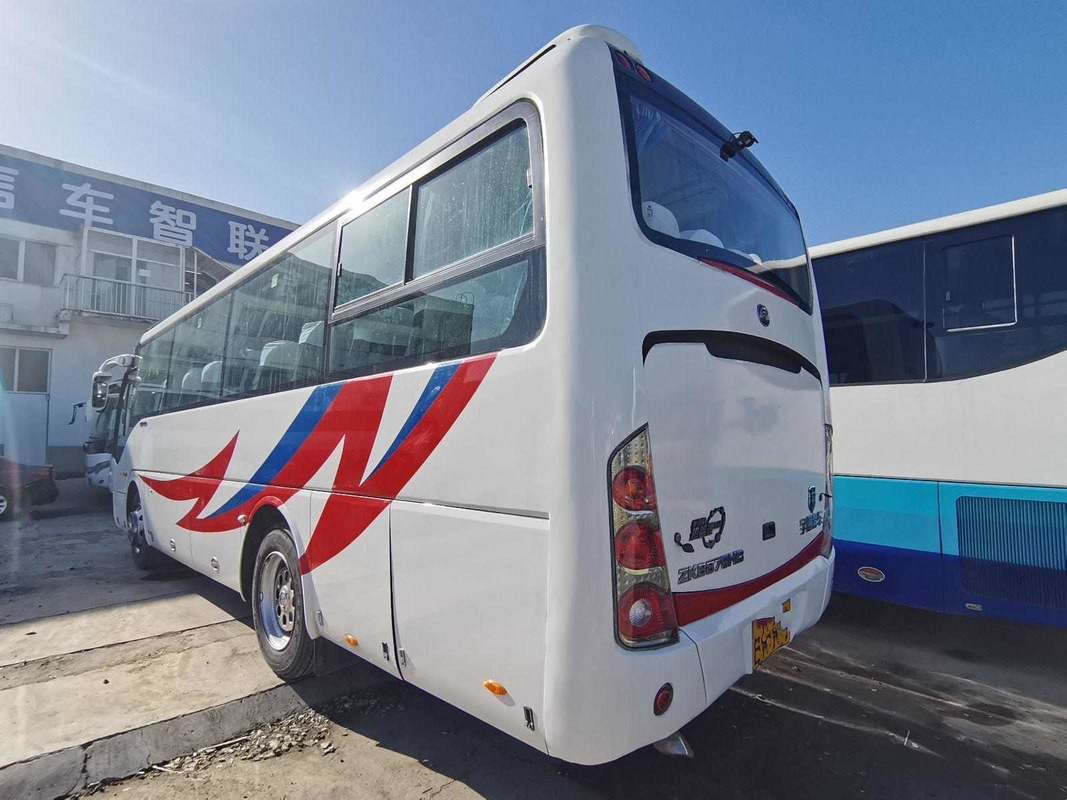 39 Kursi Bus Pelatih Bekas LHD Mesin Belakang ZK6879 Bus Bekas Di Brasil Yutong