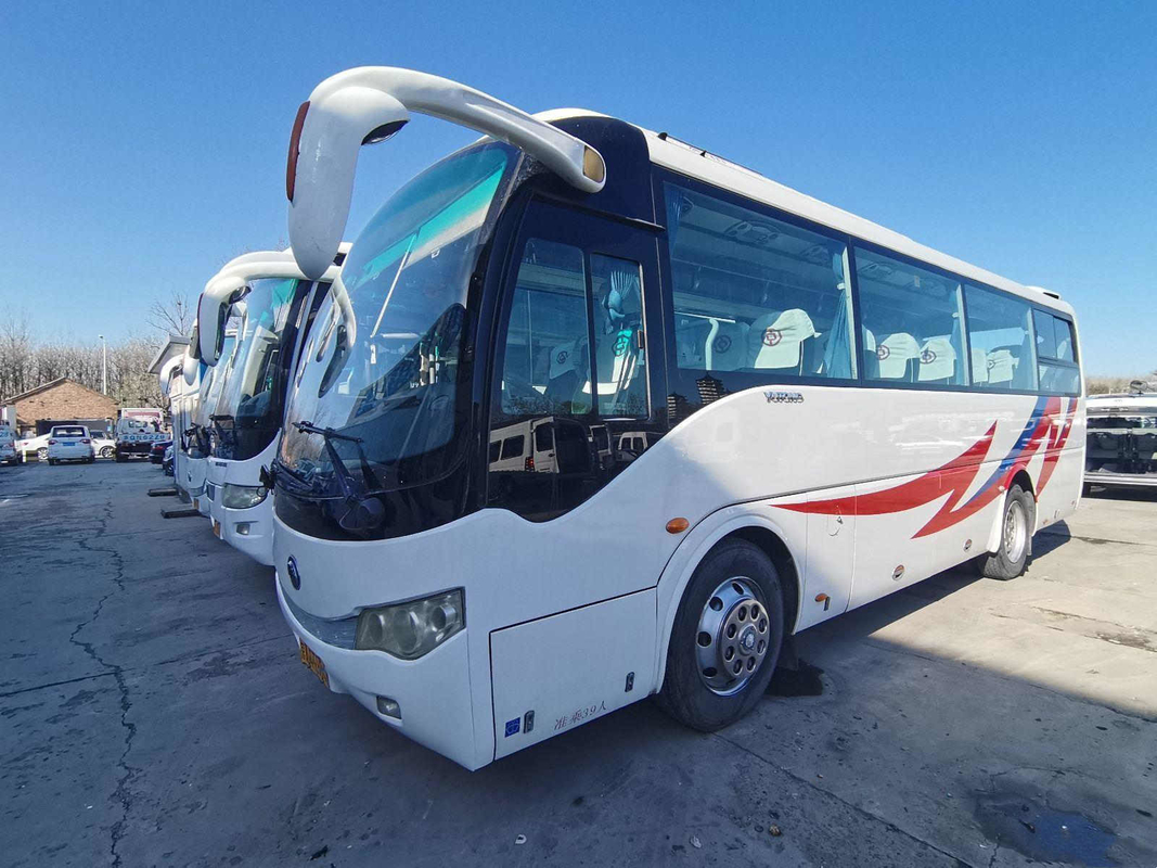 39 Kursi Bus Pelatih Bekas LHD Mesin Belakang ZK6879 Bus Bekas Di Brasil Yutong