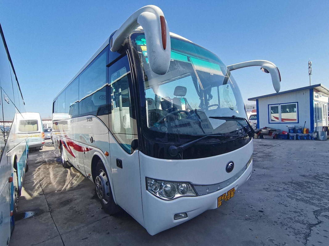 39 Kursi Bus Pelatih Bekas LHD Mesin Belakang ZK6879 Bus Bekas Di Brasil Yutong