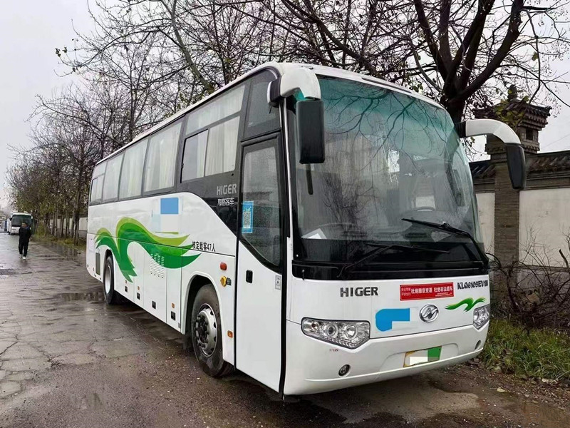 47 Kursi Listrik Digunakan Bus Lebih Tinggi KLQ6109ev Digunakan Bus Pelatih Bahan Bakar Baru Tanpa Kecelakaan