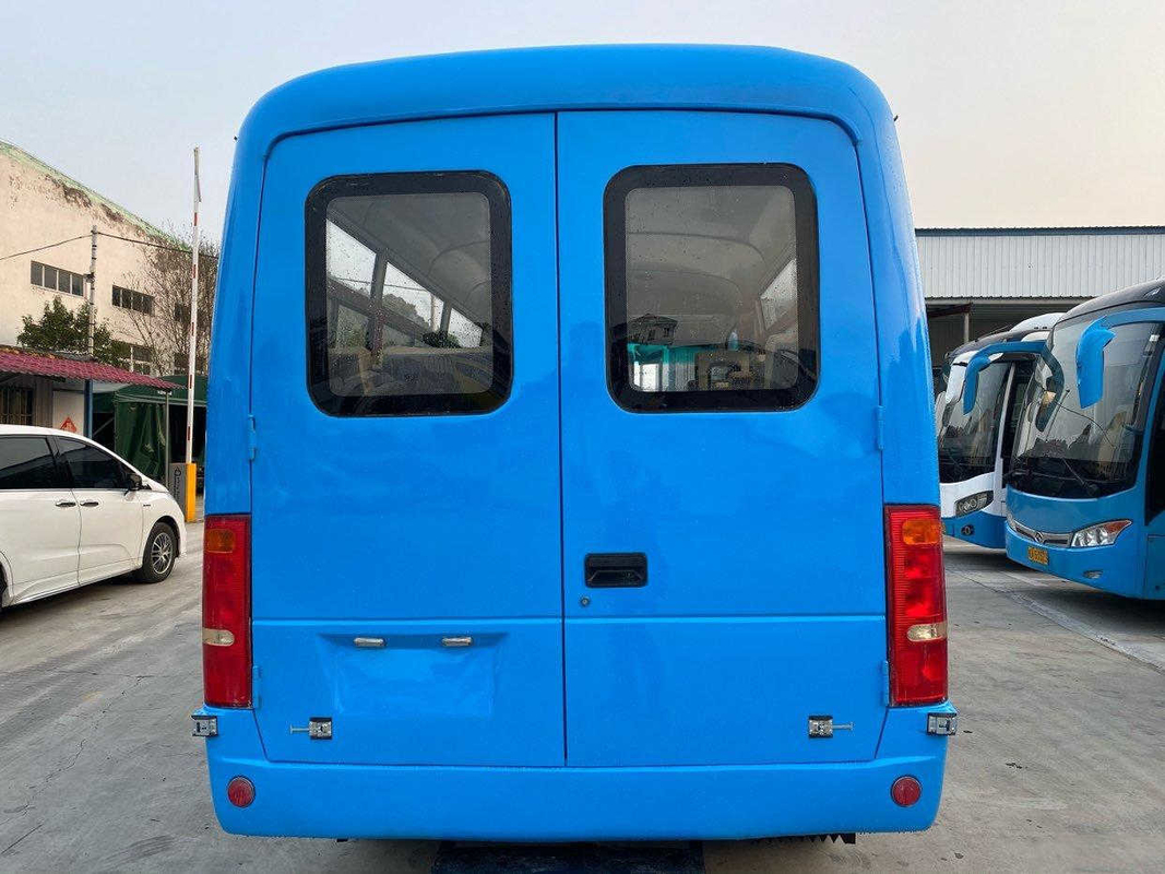 Bekas Mini Van 136hp DongF EQ6600 17 kursi Yuchai Engine Euro 4 Drive tangan kiri